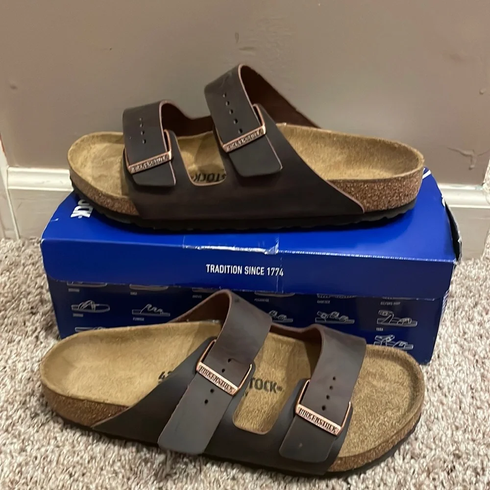 Birkenstock Arizona Habana Asst MS - Picture 1 of 5
